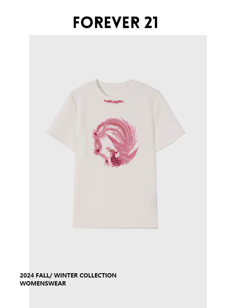 

Футболка Forever 2 Dragon Year Limited Edition с вышивкой, новая, в китайском стиле, ретро, национальный стиль, 2025