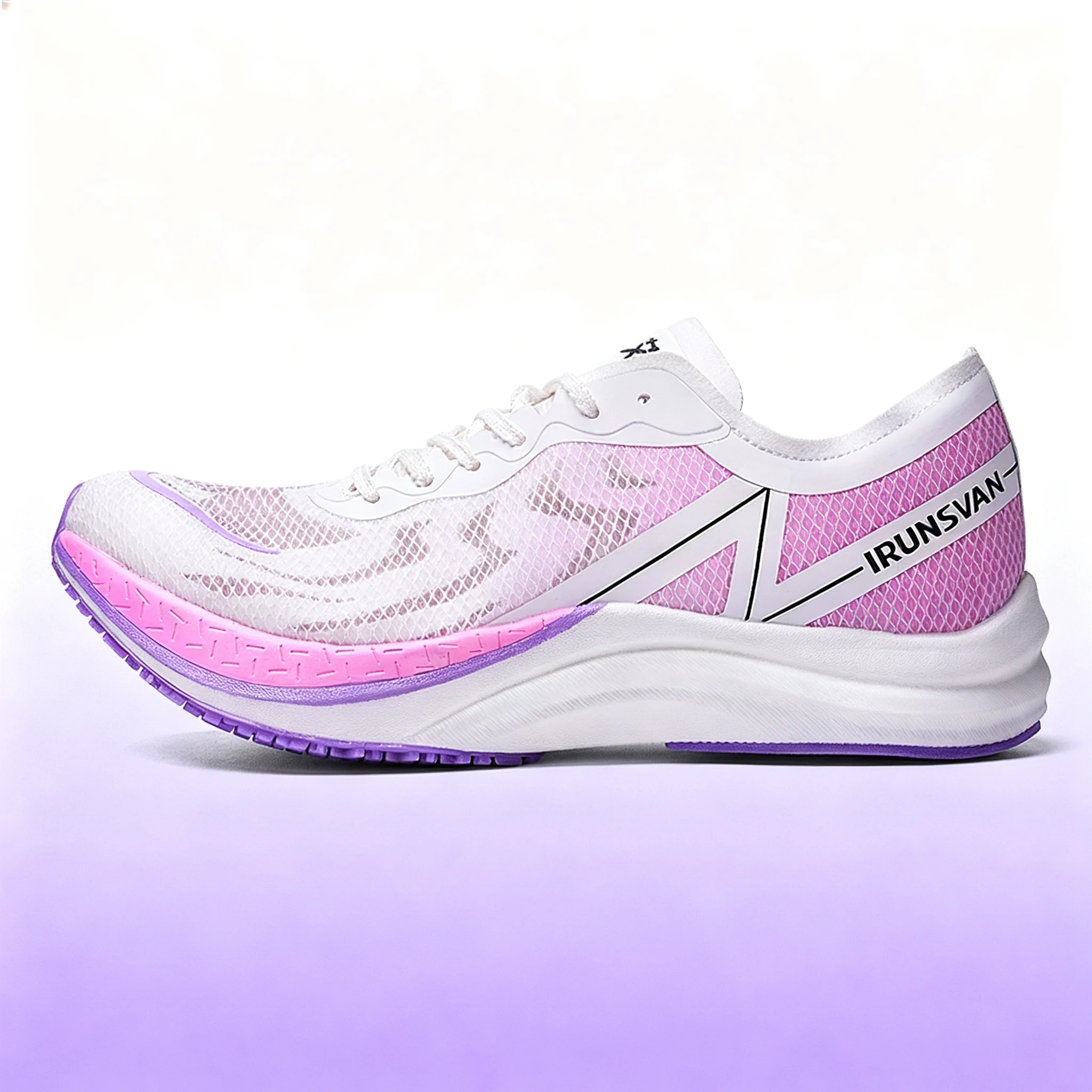 أحذية رياضية رجالية من IRUNSVAN للركض في الهواء الطلق ناعمة ولكنها مريحة ومسامية وممتصة للصدمات وغير قابلة للانزلاق أحذية رياضية خارجية #2