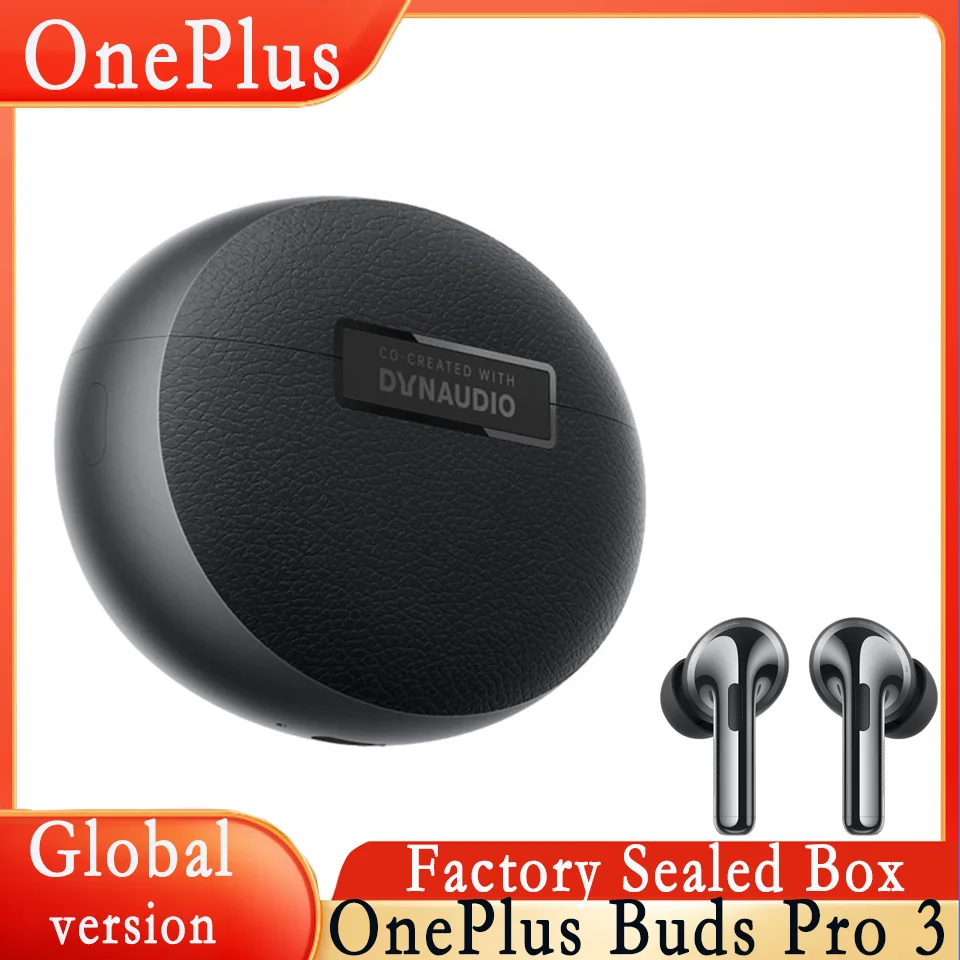 Global Version OnePlus Buds Pro 3 E512A, Newest Earphone, Bluetooth 5.4 Fast Ship, Google Fast Pair For Android IOS OnePlus 13