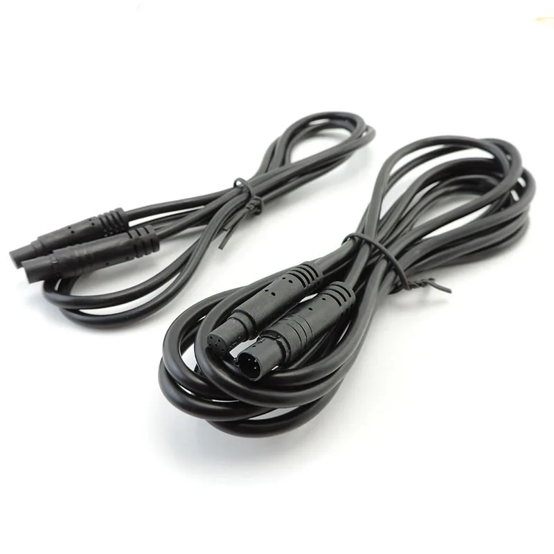 4/5/6/8pin core Car DVR Camera Extension cable Male to Female Cord connector power line for HD Monitor Vehicle Rear View Wire Q1