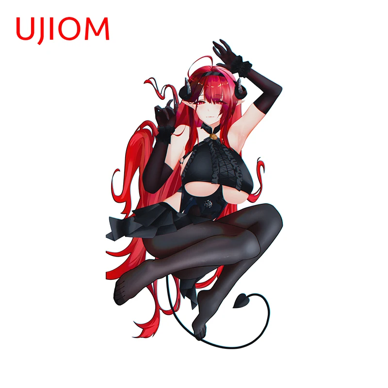 UJIOM For Sexy Azur Lane Hindenburg Big Boobs Wall Stickers Alluring Anime Girl Decals Cool Persoanlity Room Decor Aesthetic