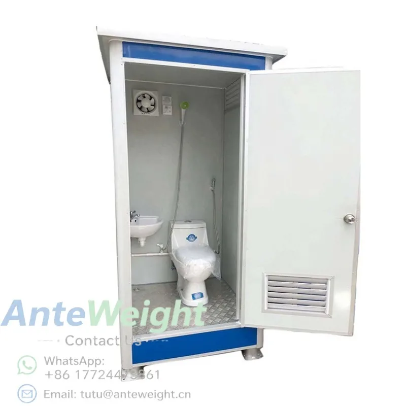 Portable Outdoor Public Steel Mobile Toilet with Shower Room