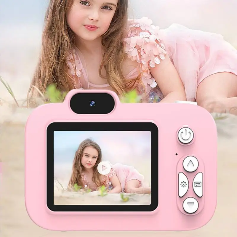 Kinder Digitale Vintage Kamera Pädagogisches Spielzeug Selfie Video Kameras Digital Video Camcorder Tragbare Digital Kameras Für Kinder