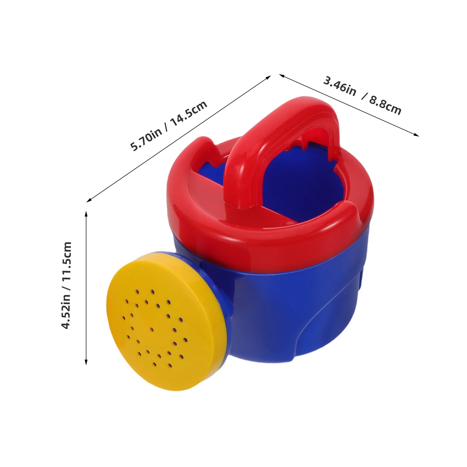 2 قطعة علبة سقاية للأطفال بخاخ حمام بلاستيكي صغير خفيف الوزن للأطفال الصغار في الحديقة ألعاب رذاذ الماء للأطفال #3