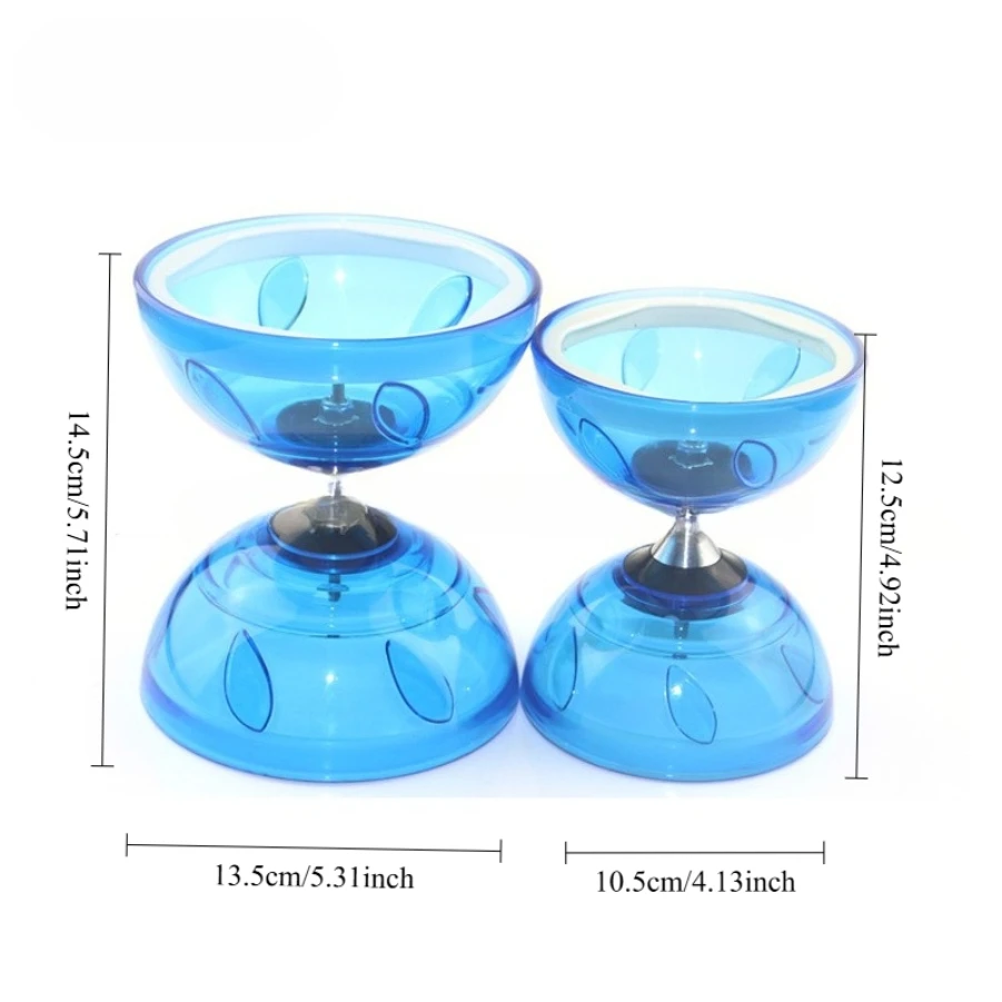 Portable Diabolo Chinese Yoyo Diabolo Set Portable Fitness Gear For Adults Kids Elderly Outdoor Indoor Agility Exercise view 3