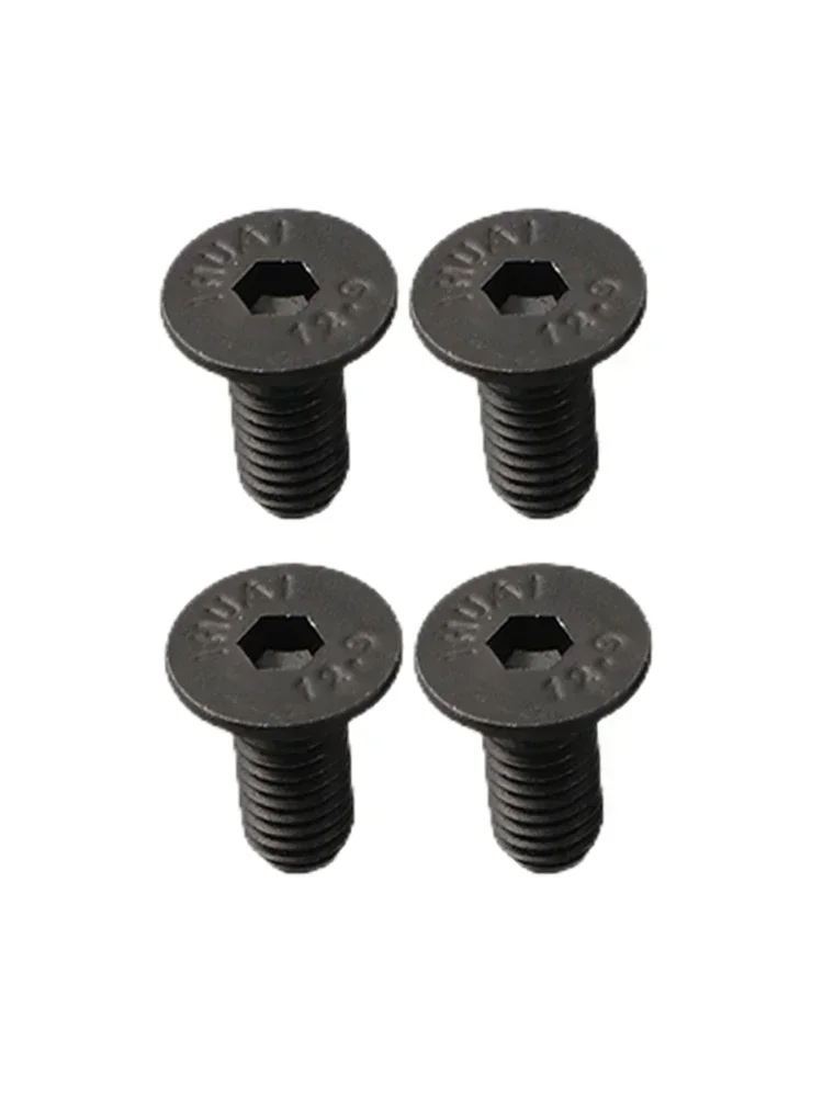 Metal Screws Screws Steel Black Fittings For SPD Self-locking Pedal Lock Lock Shoe Mounting Screw MTB Bike High Quality