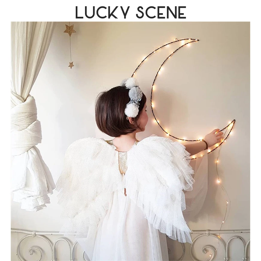 Angel Wings Butterfly Cosplay Costumes Ins Boys Girls Party Stage Performance S01231