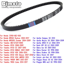 Drive Belt For Honda 23100-GEZ-003 NPS 50 Ruckus 50S Zoomer For Yamaha 3B3-E7641-0000 XF 50 C3 GIGGLE VOX Deluxe LIMITED