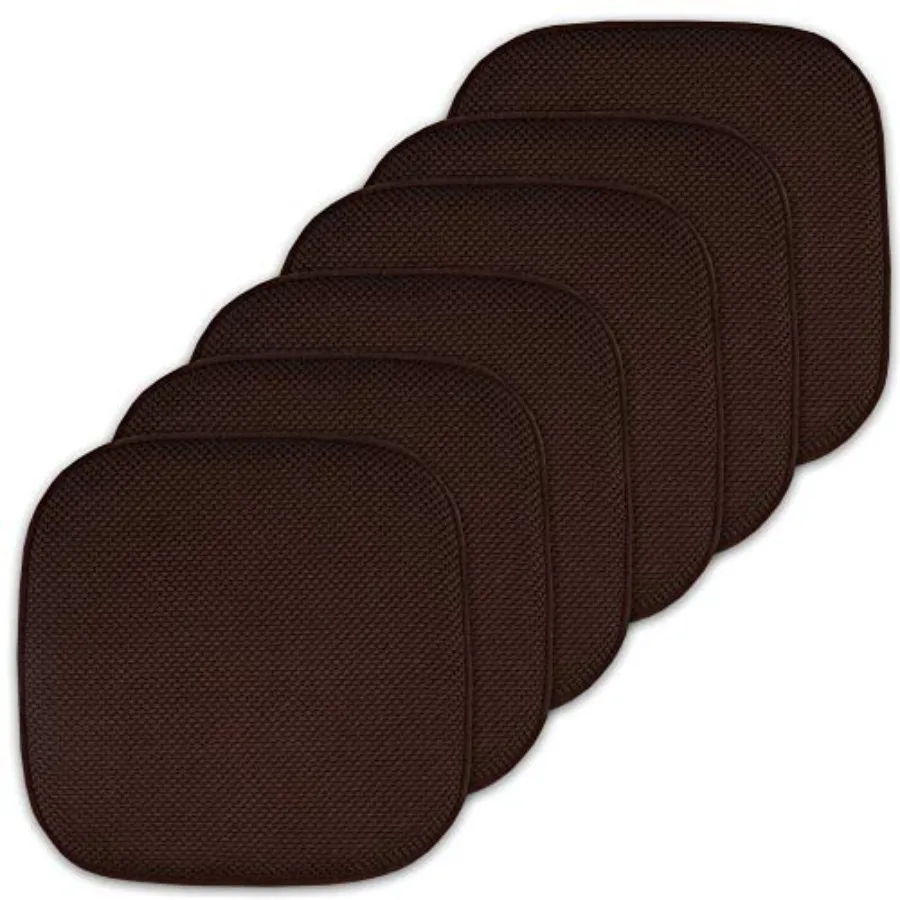 

Cushion Memory Foam Chair Pads Honeycomb Nonslip Back Seat Cover 1" x 1", of