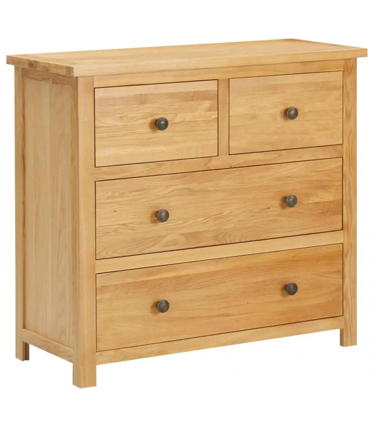 Solid oak wood drawers 80x35x75 cm