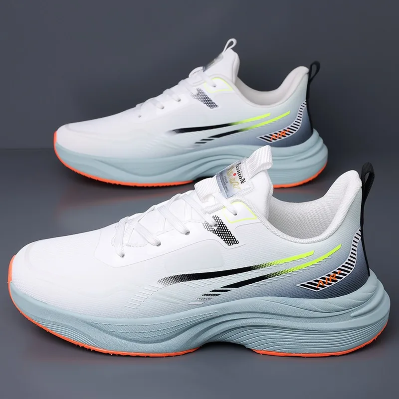 أحذية رياضية رجالي مضادة للانزلاق ومقاومة للاهتراء، أحذية رياضية شبكية مريحة للرجال، أحذية رياضية قابلة للتنفس