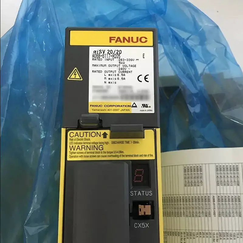 

A06B-6117-H205 New Fanuc Servo Driver IN STOCK Fast ship