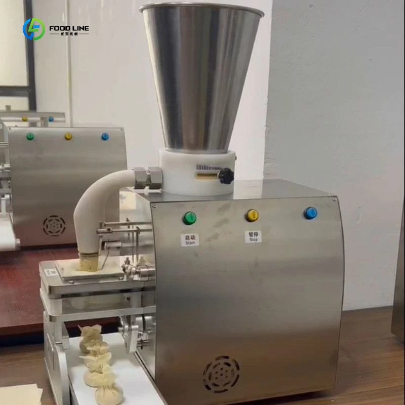 High Capacity Dim Sum Dumpling Machine Steamed Stuffed Bun Siomai Maker FL Customized