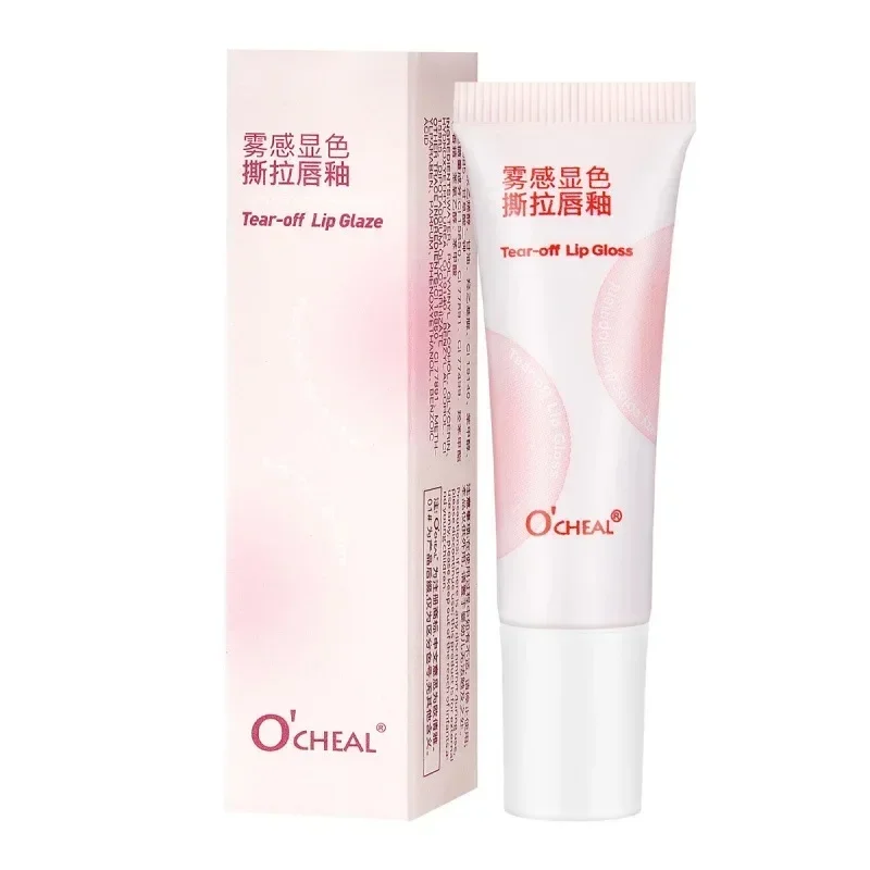 O'CHEAL Velvet Lip Tint 12H Wear Transfer-Proof Long-Lasting Non-Drying Glossy Stain with Smudge-Proof Feature 10 Colors
