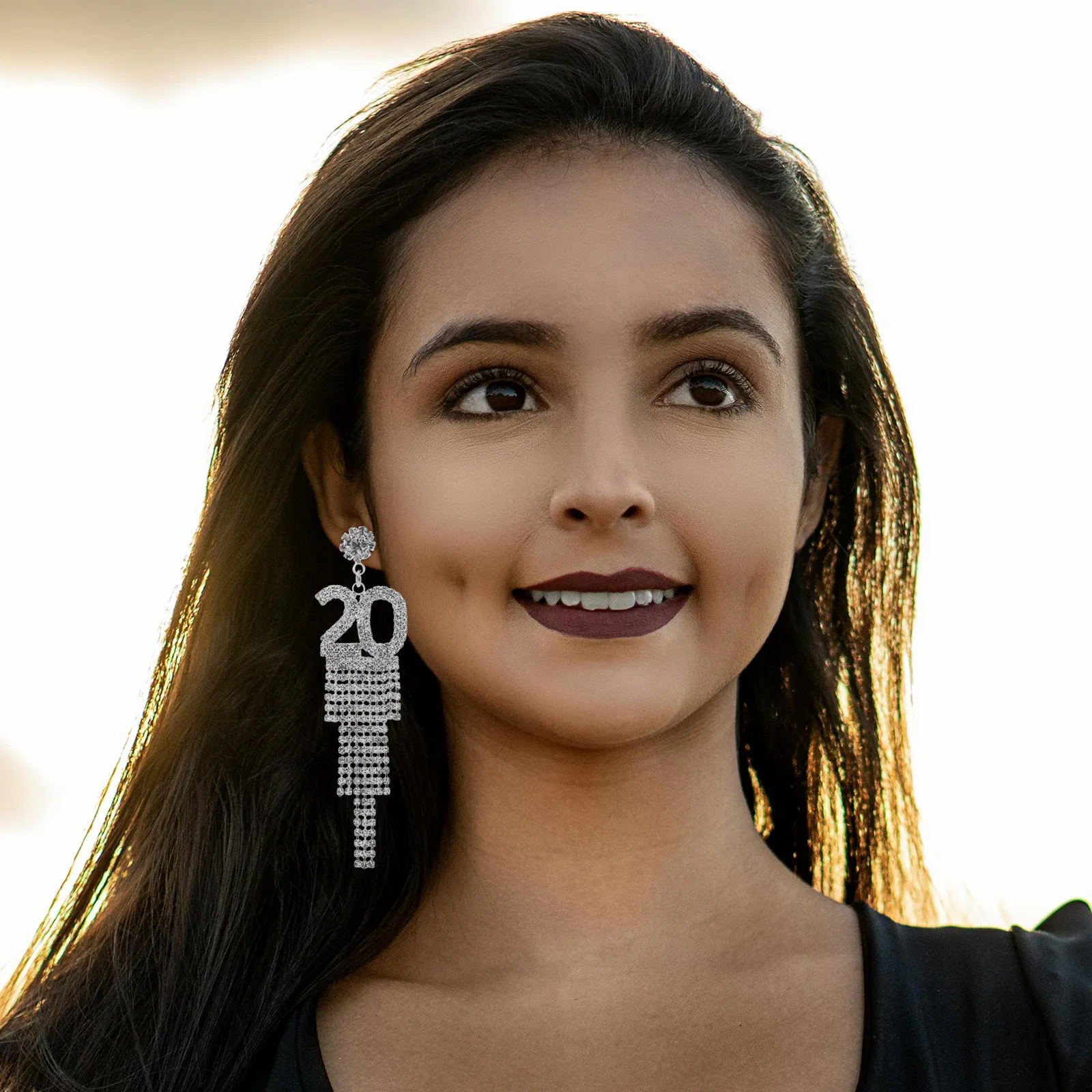 1 paar oorhangers met strass s - Eve Jewelry & Watches Distribuidor Oficial Rolex recensie en prijs