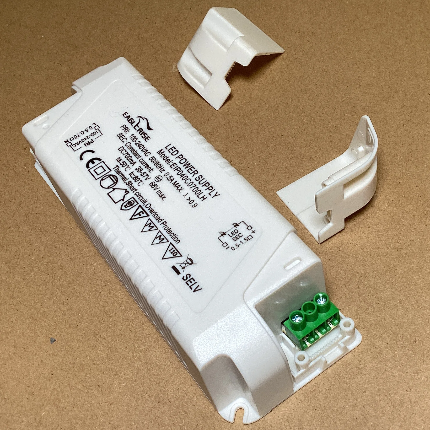 Eagelerise 40W Constant Current LED Driver 1000mA 700mA 900mA 1400mA EIP040C0700LH EIP040C1000LH