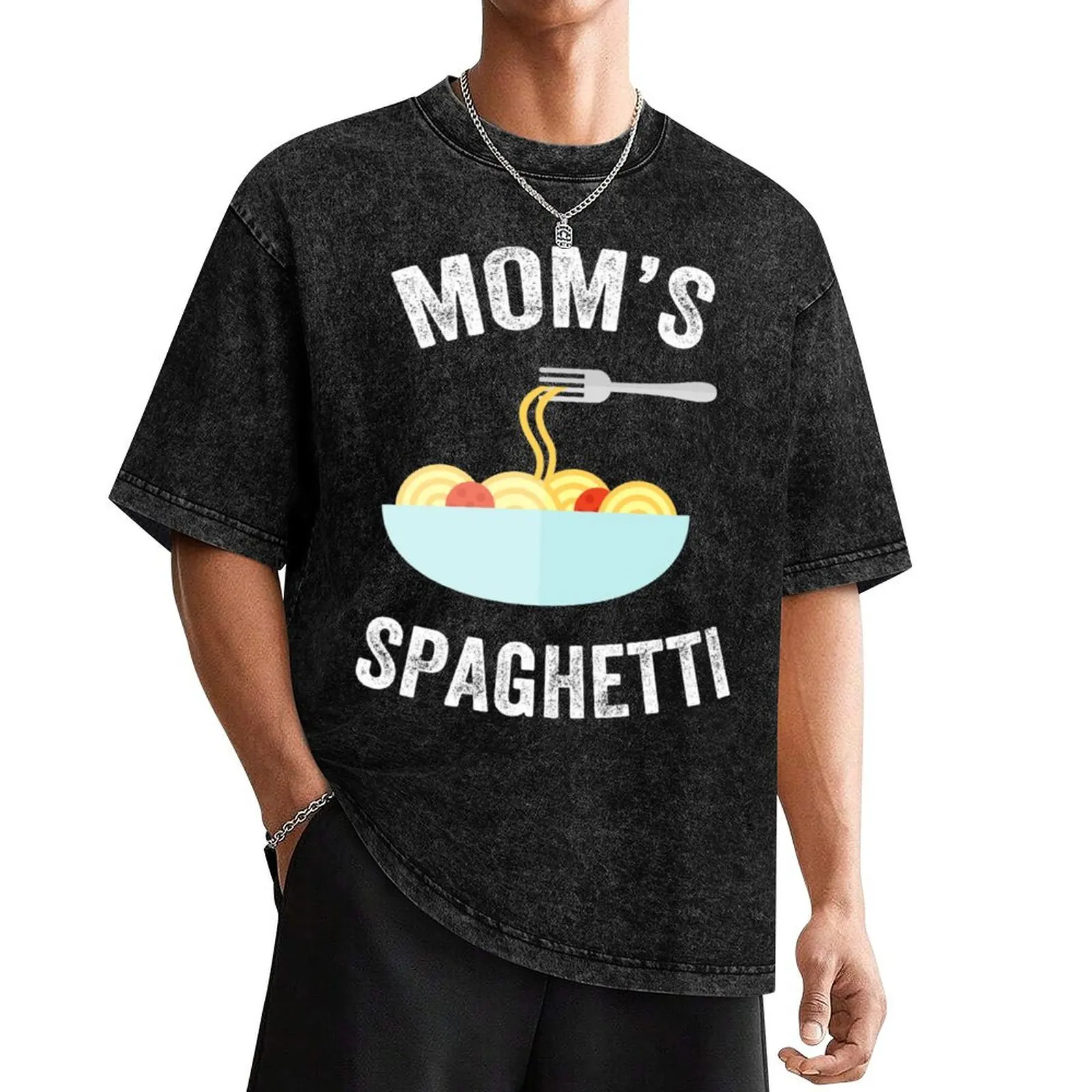 Mom's Spaghetti - Italian mom T-Shirt oversize t-shirts man man clothes mens graphic t-shirts