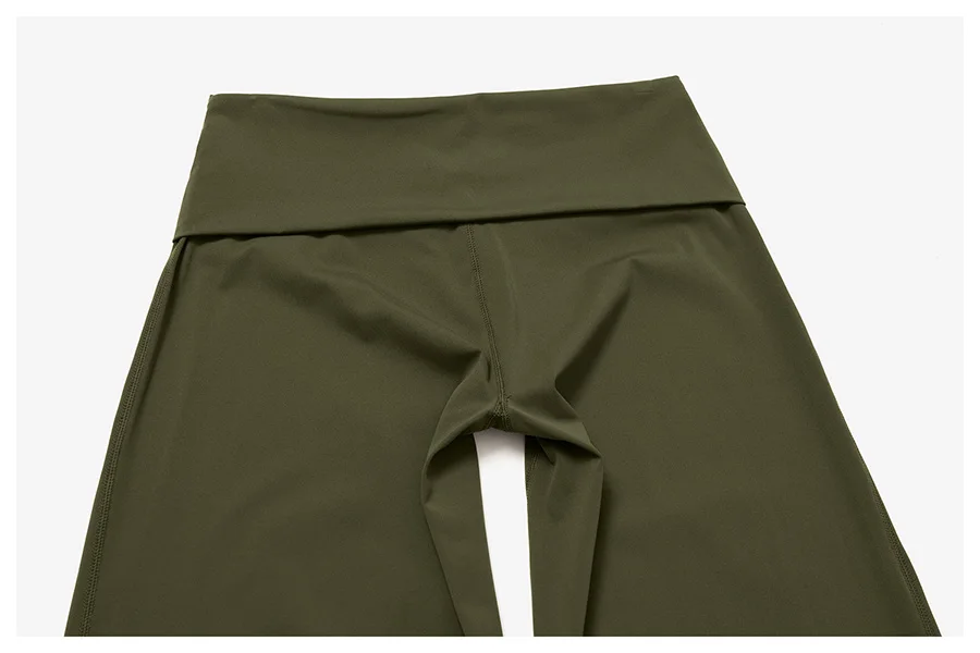 2-teiliges Yoga-Set für Damen, Langarm-Fitness-Oberteil, Trainingsanzug, Sportbekleidung, High-Waist-Hose mit geradem Bein, Fitness-Sportanzug – Detail 36
