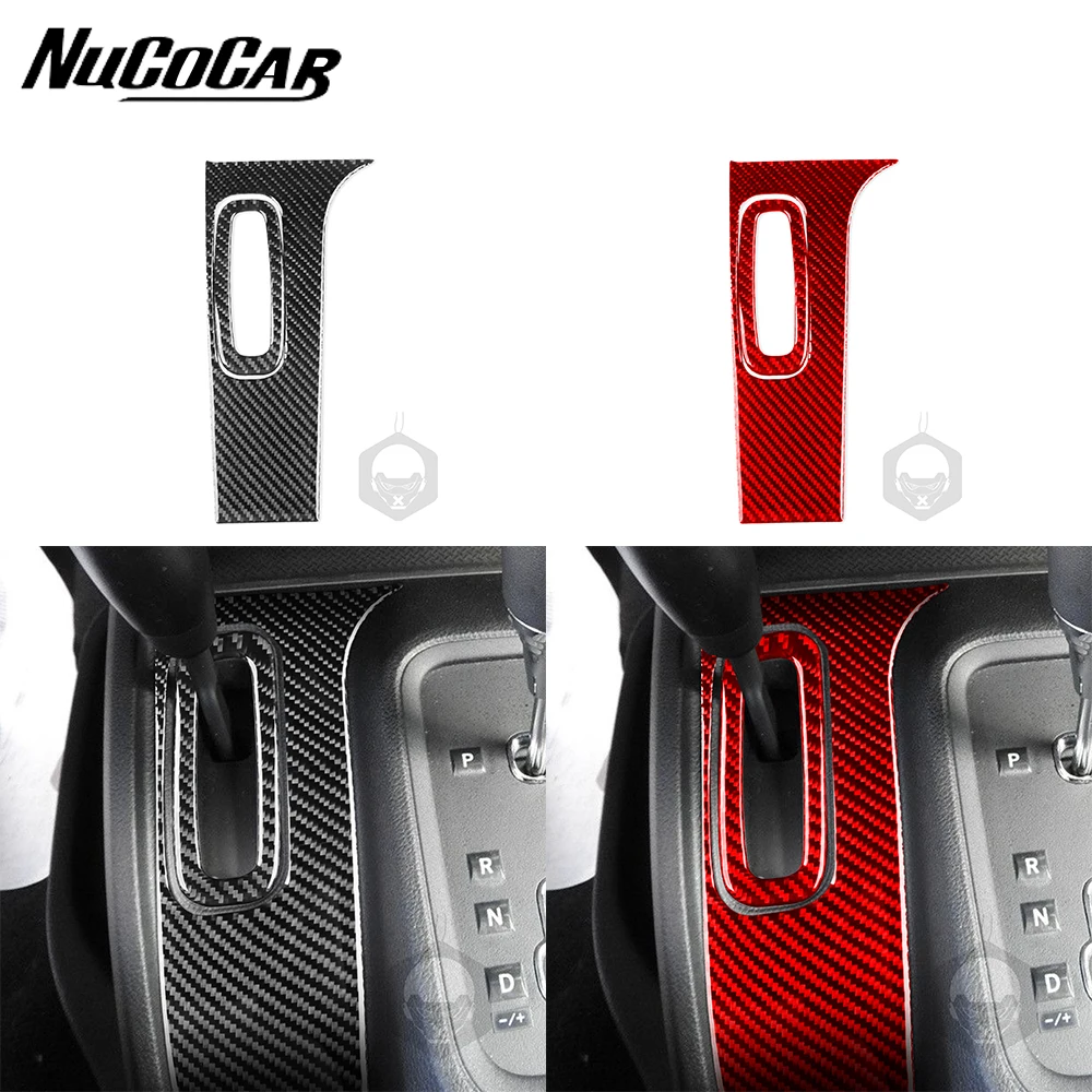 For Jeep Wrangler JK 2011-2017 Carbon Fiber Gear panel automatic transmission Trim Car Interior Accessories Decorative Stickers