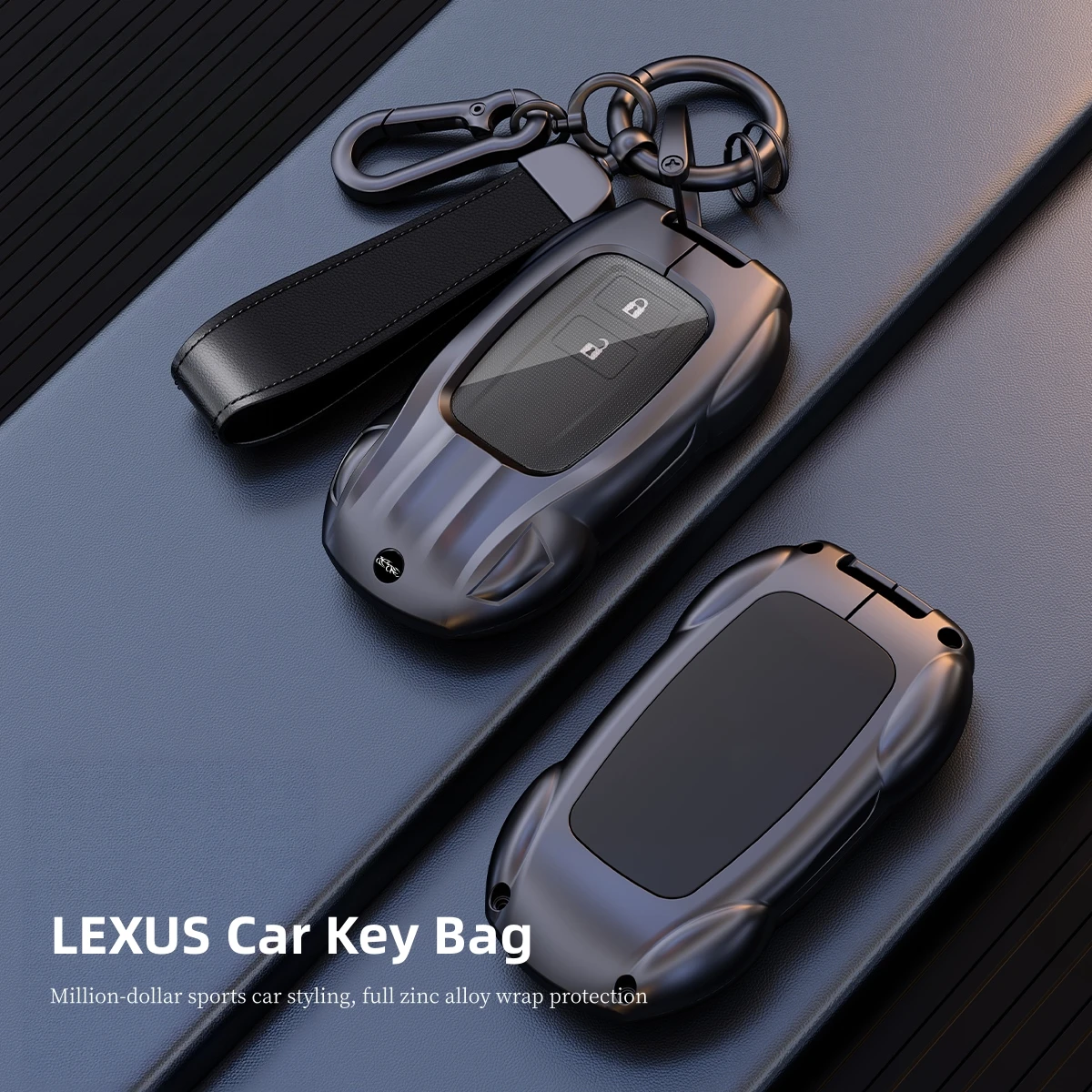 Zinc Alloy  Car Key Case Cover For Lexus UX ES UX200 UX250h ES200 ES300h ES350 US200 US260h Key Pouch Key Bag Auto Accessories