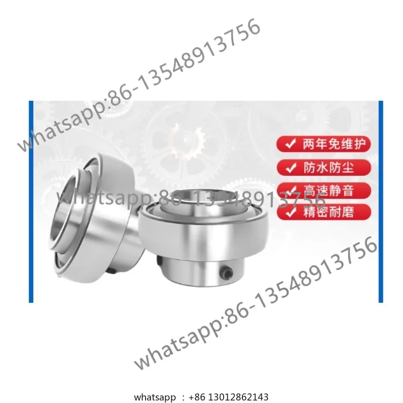 

SKF импортированный внешний сферический подшипник без обслуживания UC205 206 207 208 209, водонепроницаемый, пыленепроницаемый и гравийное покрытие.