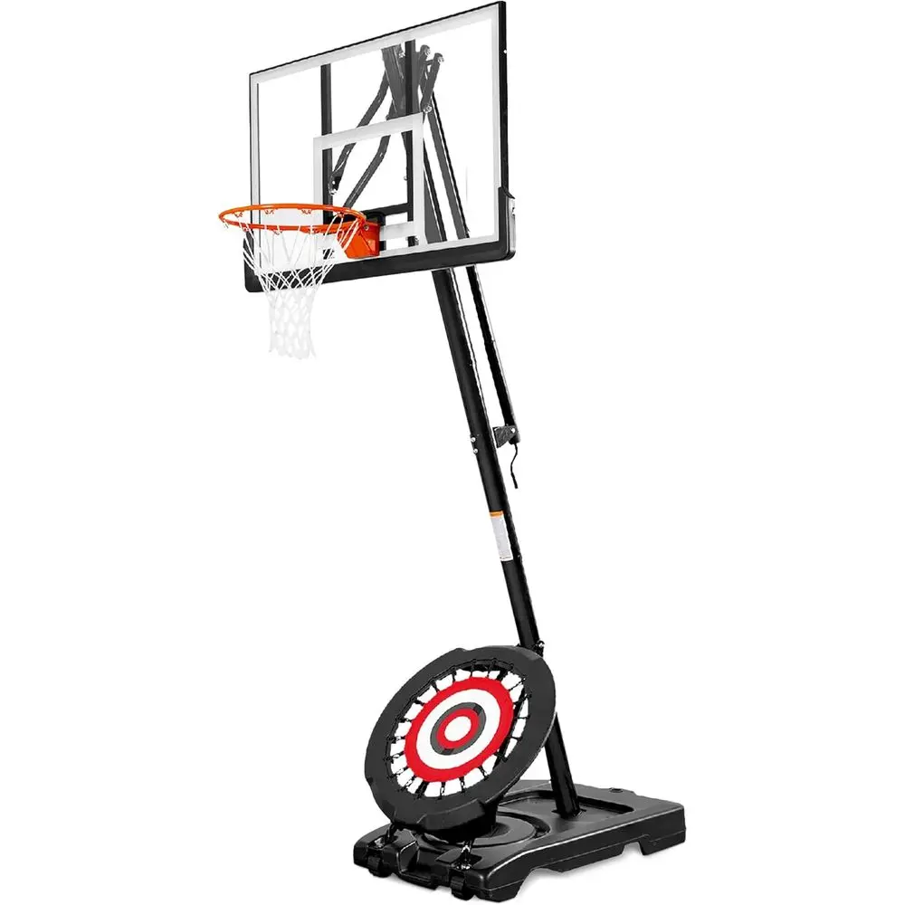 

Регулируемый по высоте портативный баскетбольный щит с отбойником, диапазон регулировки 7,5-10 футов