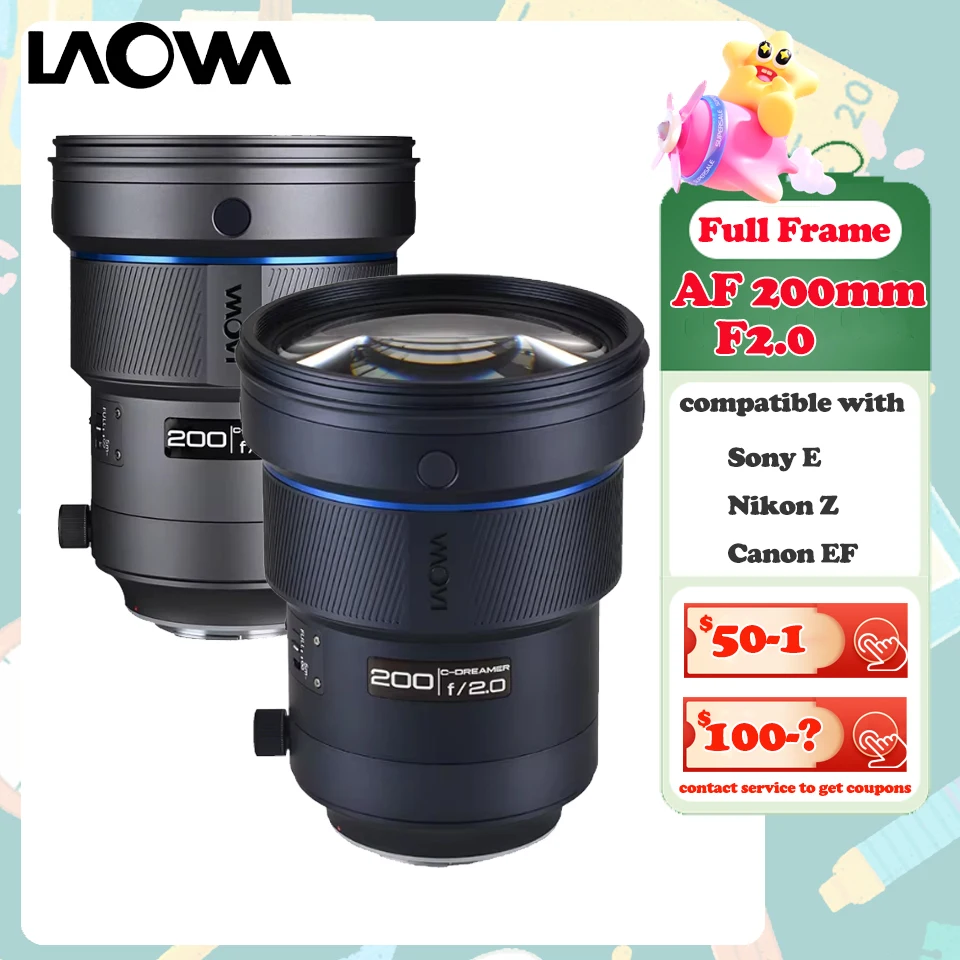Laowa Af 200Mm F2.0… - image