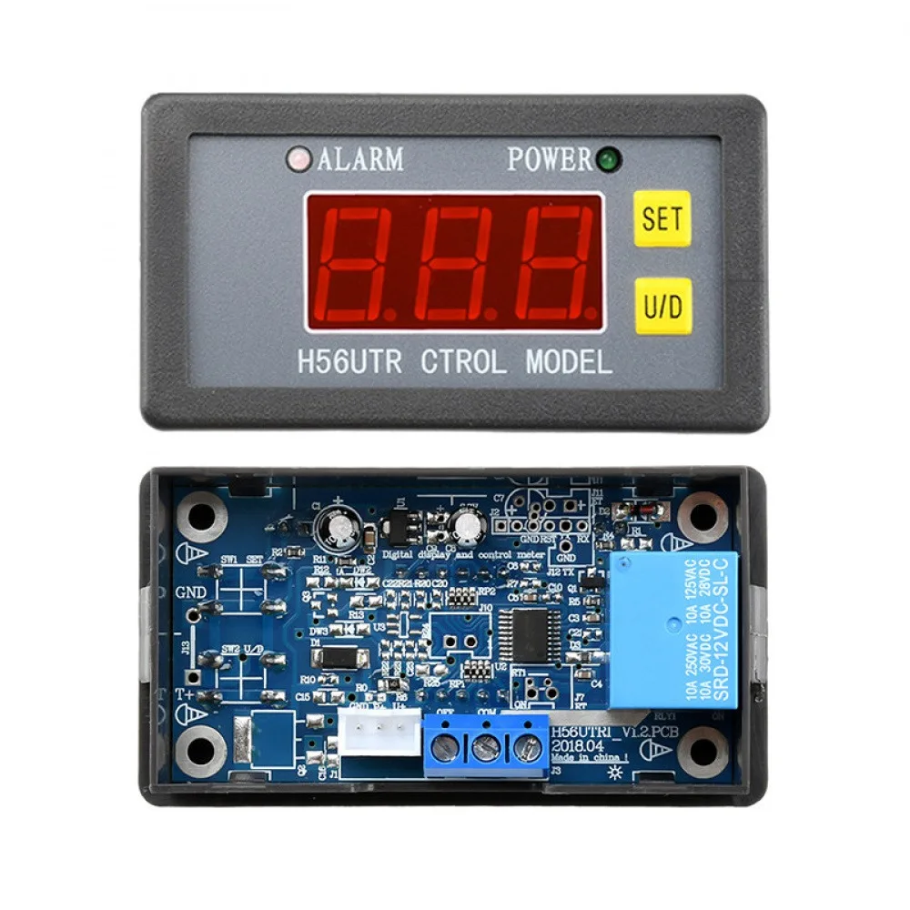 H56UTR Digital Time Delay Relay Module DC12V DC24V Cycle Timing Trigger Switch for Water Pump Motor Delay On Off Time Controller