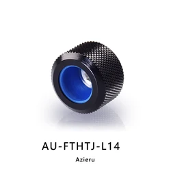 Bykski Azieru AU-FTHTJ-L14 14mm Anti-Off Rigid Hard Tube Compress Connector Fitting