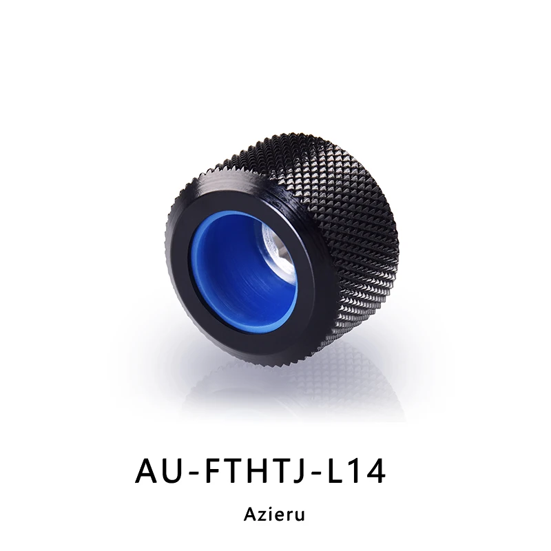 Bykski 10pcs AU-FTHTJ-L14 14mm Anti-Off Rigid Hard Tube Compress Connector Fitting