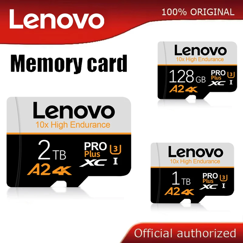 Lenovo 2TB SD Memory Card 1TB 512GB 256GB A2 U3 Micro TF SD Card 128GB High Speed MLC TF Card For Nintendo Switch Ps4 Games PC