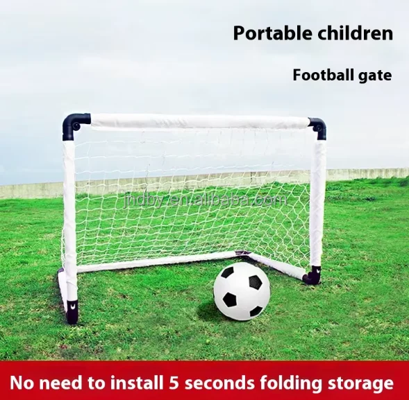 Objectifs de Football portables pour adultes et jeunes, nouveau Design, Mini objectifs pliables pour enfants d'intérieur/extérieur avec maille