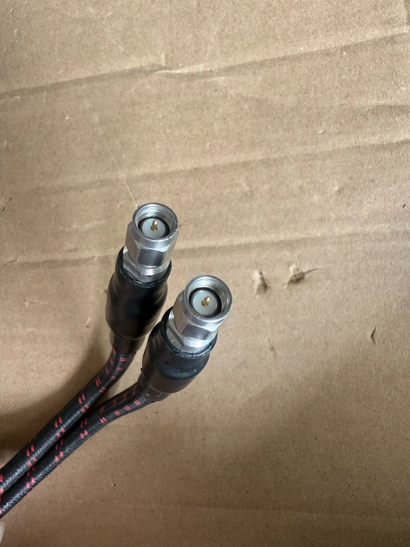 Armor SMA male  cable SMA-JJ  High frequency 18GHZ stainless steel phase microwave cable test cable