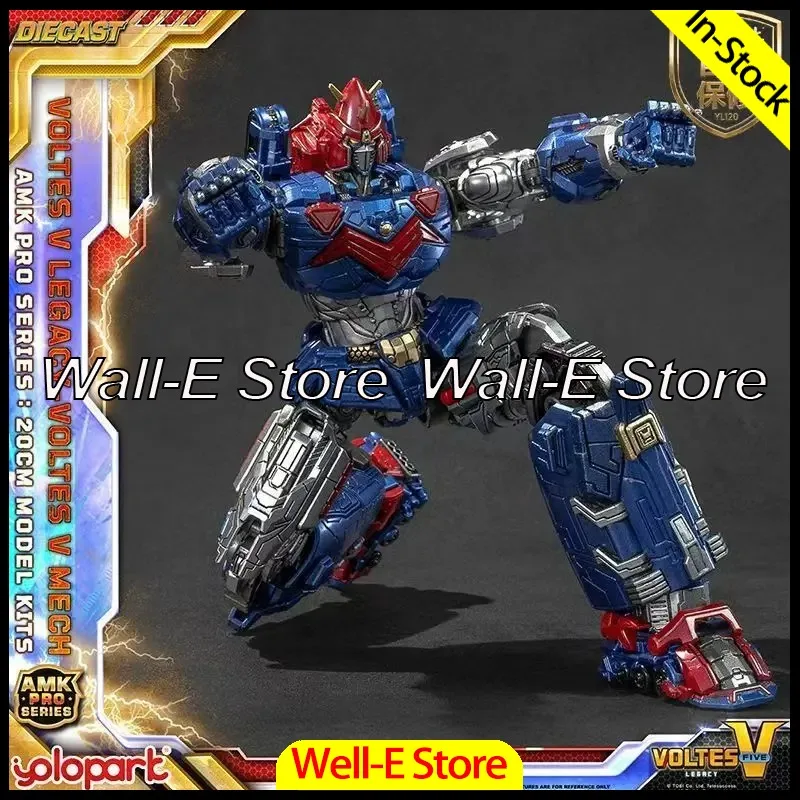 

In Stock YOLOPARK Voltes V: Legacy - 20cm Voltes V Mech Model Kit - AMK PRO Series Model Kit Anime Action Figures Model Toys