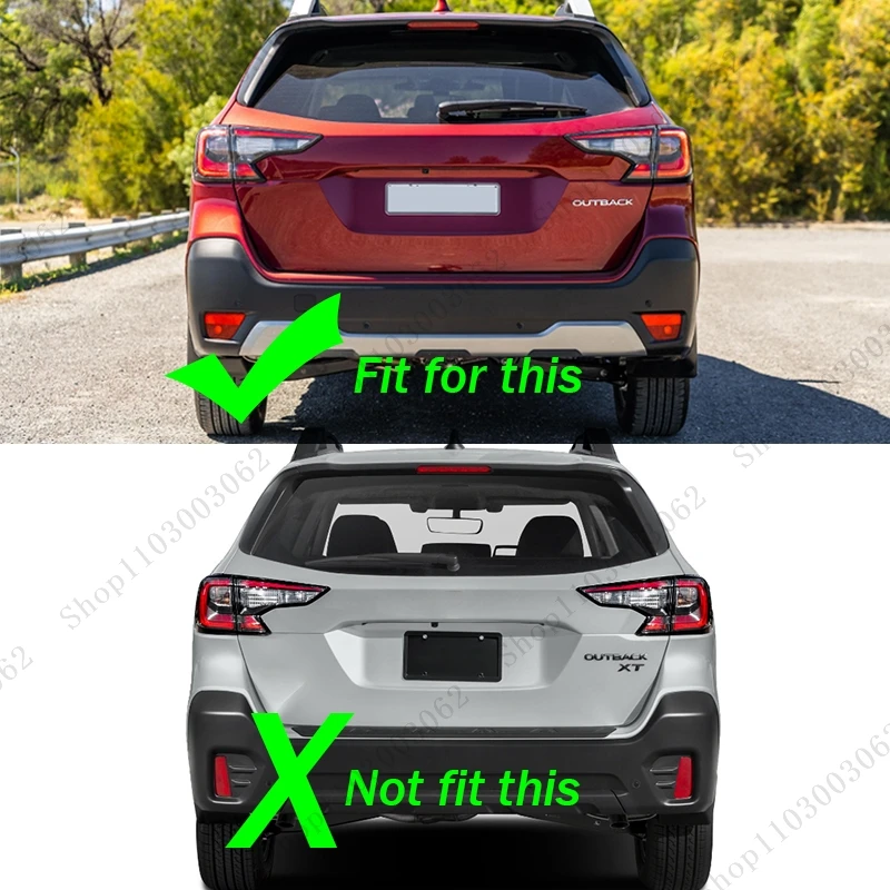 Car Rear Bumper Fog Light Rear Brake Light Stop Reflector Lamp Without Bulb For Subaru Outback 2021 Japanese Version DG805135Y
