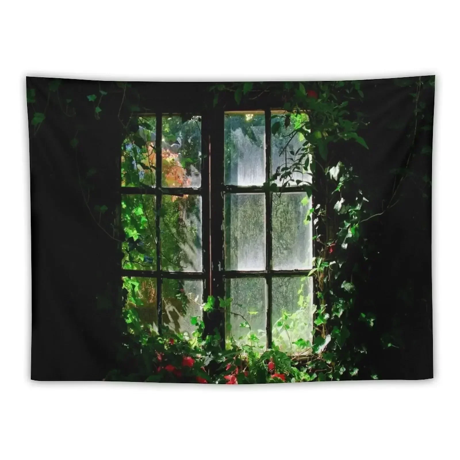 

Garden window Tapestry Decorations For Room Carpet Wall Room Decorations Aesthetics Bedroom Organization And Decoration Tapestry