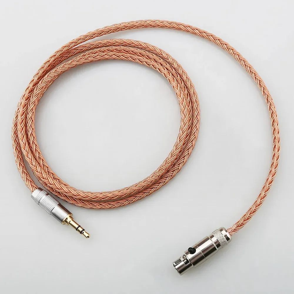 Kabel HD490 PRO, 16-żyłowy, z przewodami OCC, 4-pinowy, mini XLR, zbalansowany kabel słuchawkowy do słuchawek Sennheiser HD480 PRO, 4,4 mm, XLR, 3,5 mm, 2,5 mm, 6,35 mm, długość 0,5–5 m. — zdjęcie produktu 6