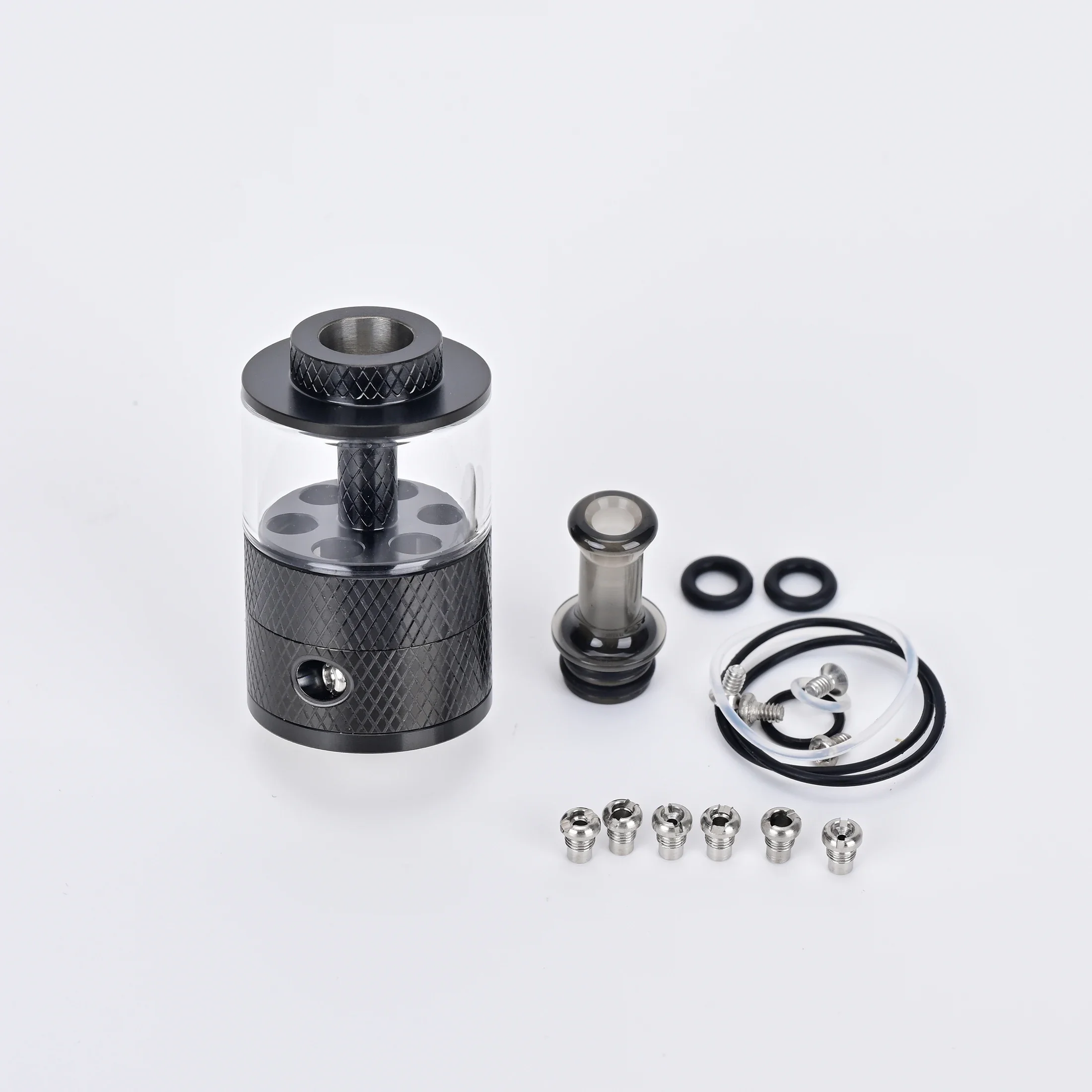 Wolfcoolvape الإمبراطورية الخامس نمط RTA خزان قابل لإعادة البناء البخاخة 23 مللي متر MTL Vape RTA خزان ل تعديل نكهة عالية Vaping البخاخة