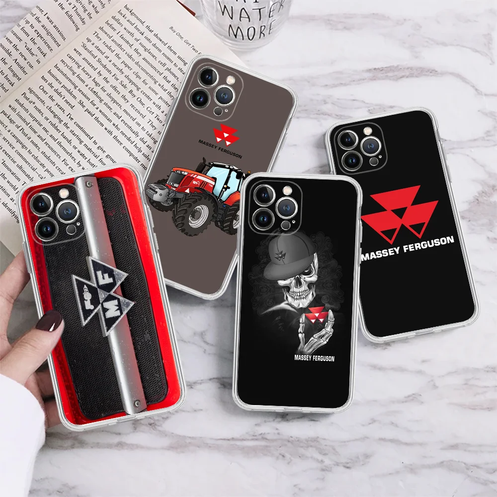 

Massey Ferguson Phone Case Silicone Soft For Iphone 15 14 13 12 11 Pro Mini XS MAX 8 7 6 Plus X XS XR Cover