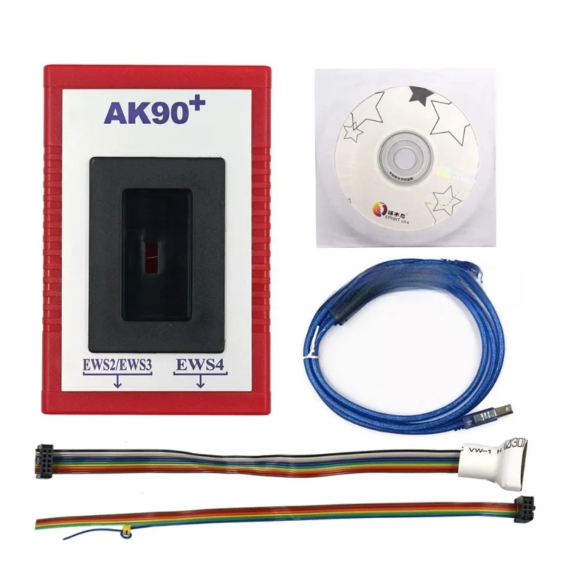 Chinese and English AK90 BMW Key Programmer Is Suitable for BMW EWS Anti-theft Key Matching Instrument