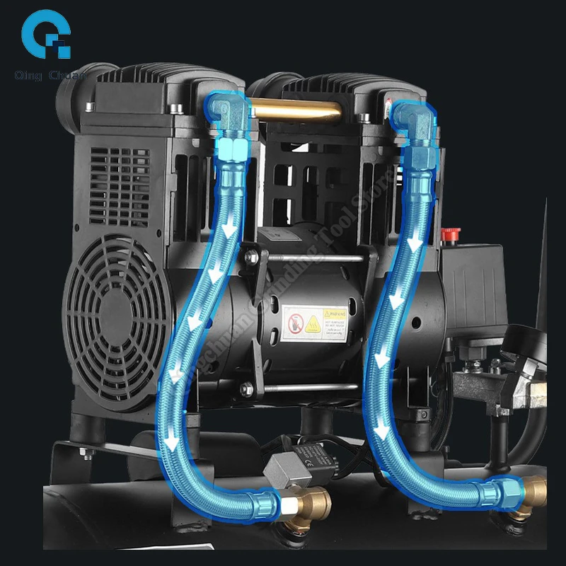 Air Compressor Industrial Grade Static Bass Oil-Free Air Compressor Small Silent Pump Industrial Grade Air Compressor