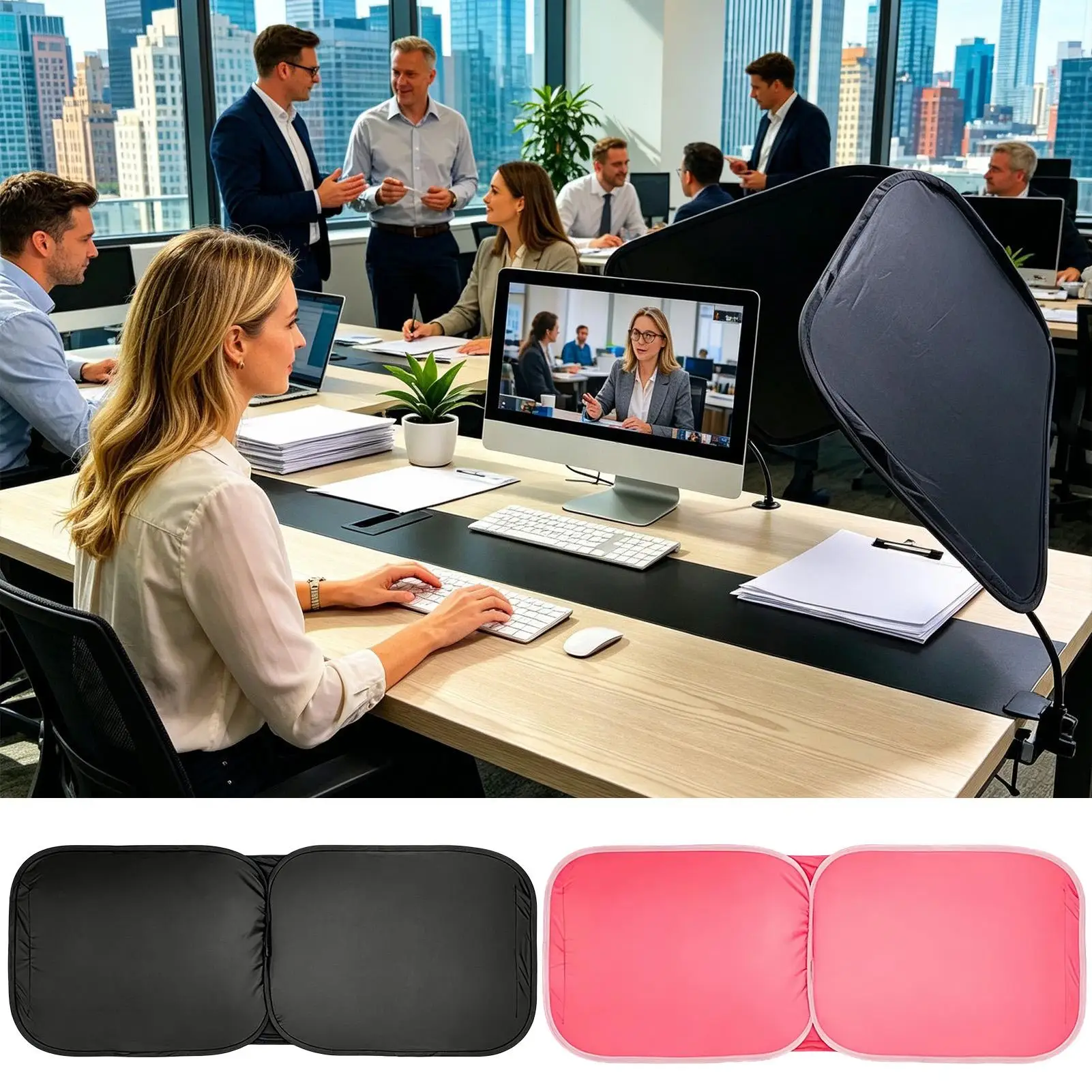 Office Desk Sun Blocker Desktop Overhead Privacy Protection Office Glare Shade For Men Adults Coworkers Colleagues Teachers