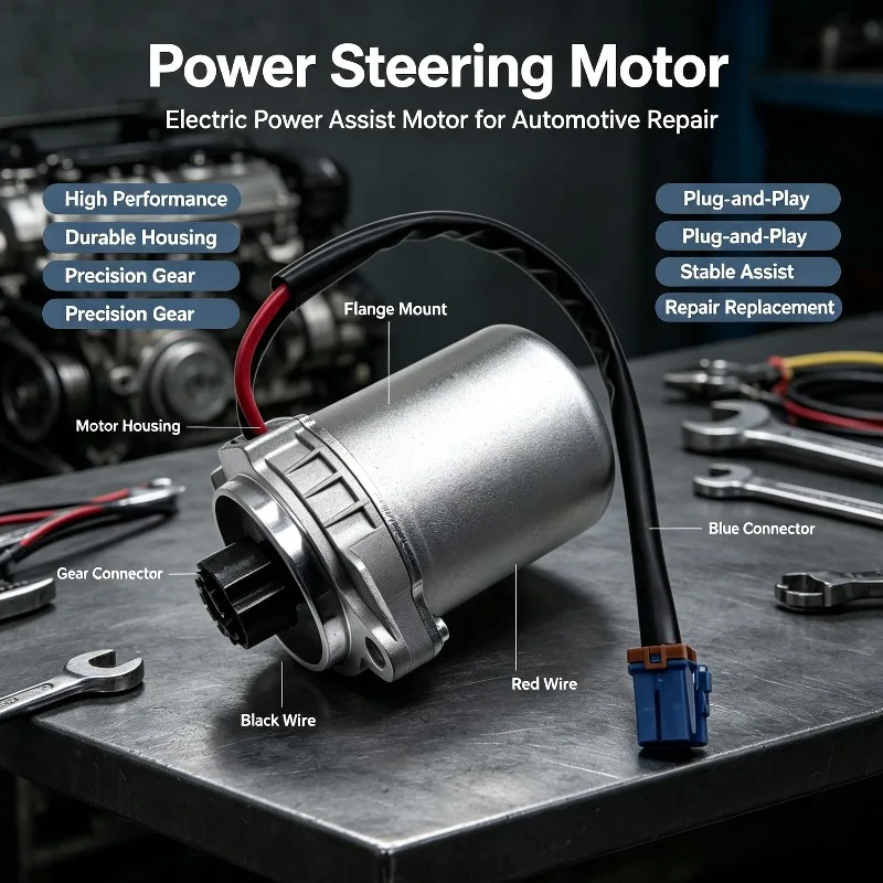 K2 Electric Power Steering Column Assist Motor Auto Steering Gear Motor Replacement Spare Part For Vehicle Steering System
