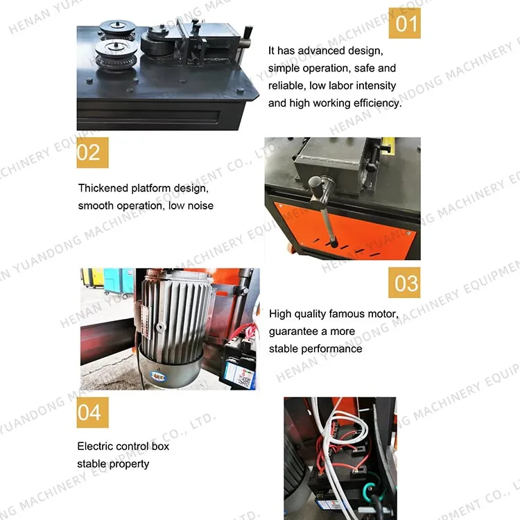 Efficient Construction Steel Arc Manual Rebar Bending Machine Round Bar Circle Bender Machine