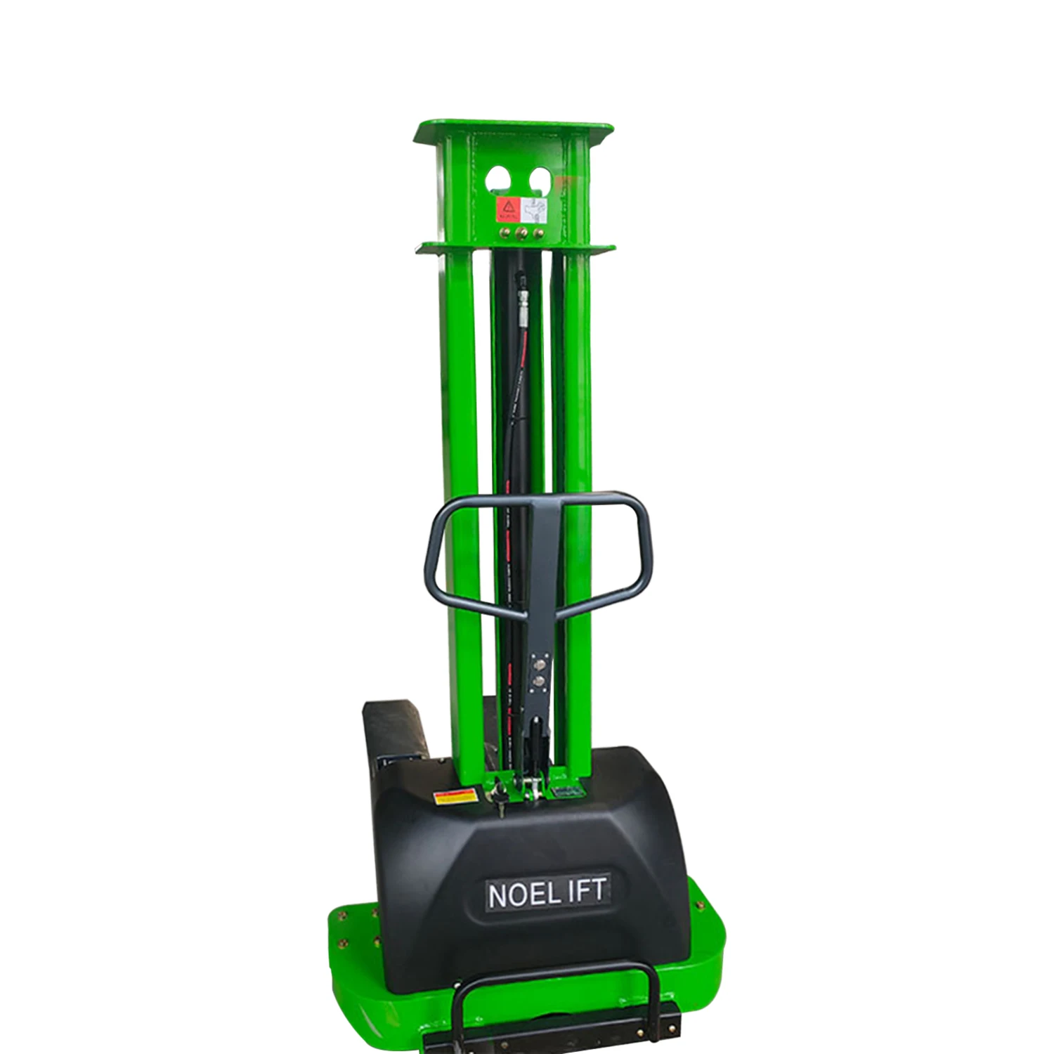 New Design of Electric Stacker Cross-leg Self-loading Stacker 1T