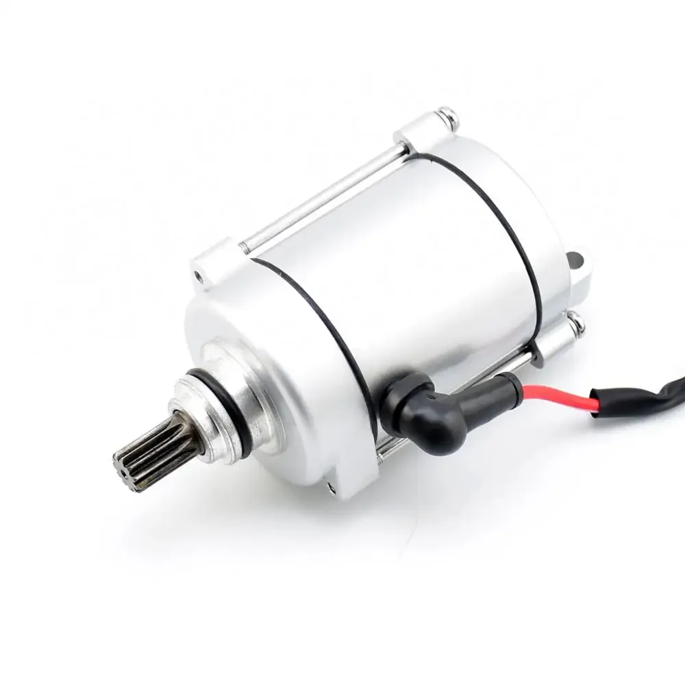 

Starter 11T 9T Teeth Electric Motor For CG200 250cc Zongshen ATV Linhai Water cooler Engine Parts Moped Scooter ATV