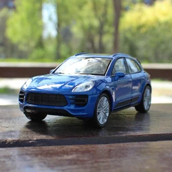 WELLY 1:36 Porsche Macan Turbo SVU Alloy Diecast Car Collection Toy Souvenir Ornament NEX New Exploration of Model BD9