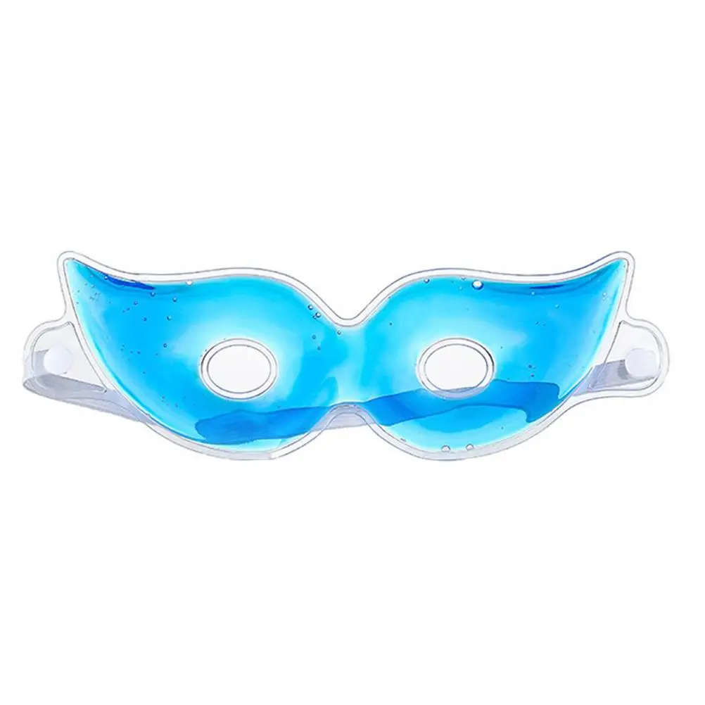 

2Pcs Ice Eye Mask Cooling Patch Comfortable Eyemask Blindfold for Sleep Aid Relieve Dark Circles Strain Swelling