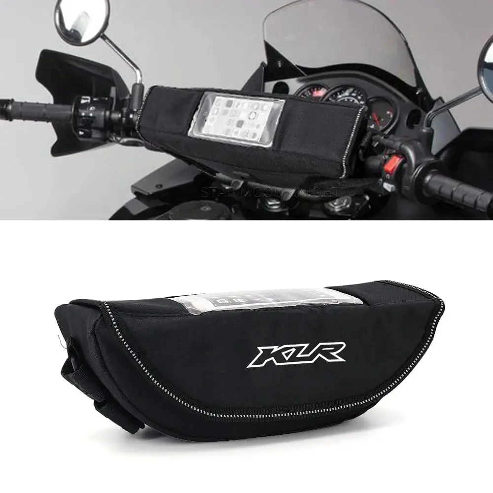 For Kawasaki KLR650 Adventure ABS KLX300 KLX230S Motorcycle Accessories Waterproof Bag Storage Handlebar bag Travel Tool bag