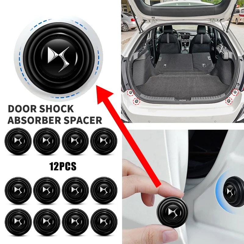 Car Trunk Sound Insulation pad Auto Door shock Absorbing Gasket For DS SPIRIT DS4S DS3 DS5 5LS DS6 DS7 DS9 DIVINEDS E-Tense WILD